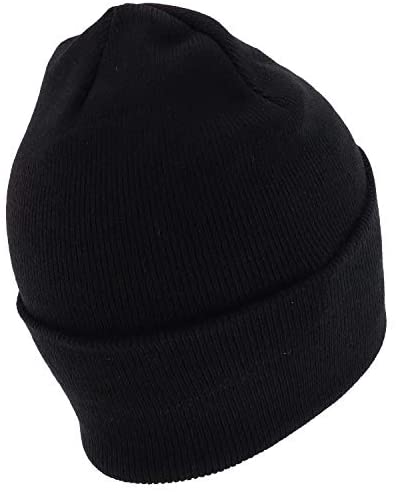 Trendy Apparel Shop Boss and BeHumble Embroidered Winter Cuff Folded Long Beanie