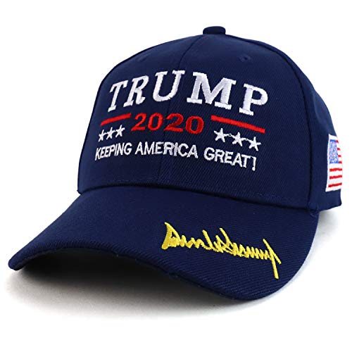 Trendy Apparel Shop Assorted Trump 2020 Keep America Great Embroidered Design Baseball Cap