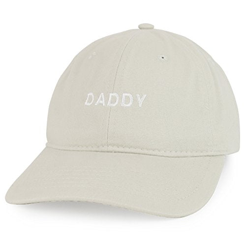 Trendy Apparel Shop Daddy Embroidered Low Profile Cotton Cap Dad Hat