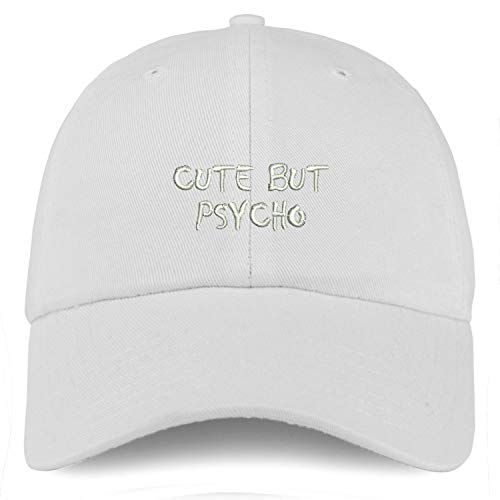 Trendy Apparel Shop Youth Cute But Psycho Small Cotton Baseball Cap