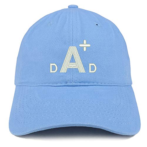 Trendy Apparel Shop A Plus Dad Embroidered Brushed Cotton Cap