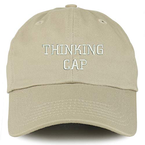 Trendy Apparel Shop Youth Thinking Cap Unstructured Cotton Baseball Cap