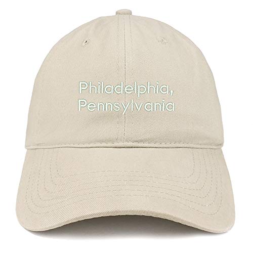 Trendy Apparel Shop Philadelphia Pennsylvania Embroidered Cotton Dad Hat