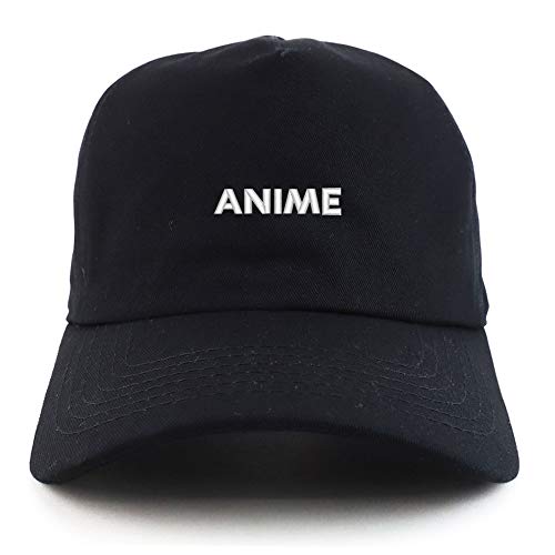 Trendy Apparel Shop Anime Cotton Unstructured 5 Panel Dad Baseball Cap