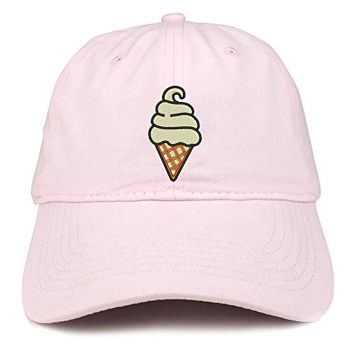 Trendy Apparel Shop Soft Serve Ice Cream Soft Crown 100% Brushed Cotton Cap