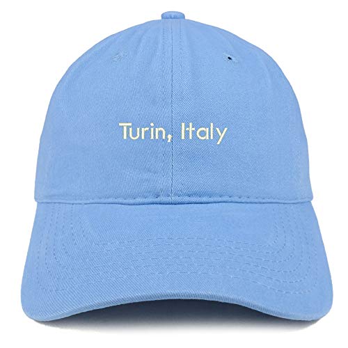 Trendy Apparel Shop Turin Italy Embroidered Cotton Unstructured Dad Hat