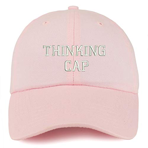 Trendy Apparel Shop Youth Thinking Cap Unstructured Cotton Baseball Cap