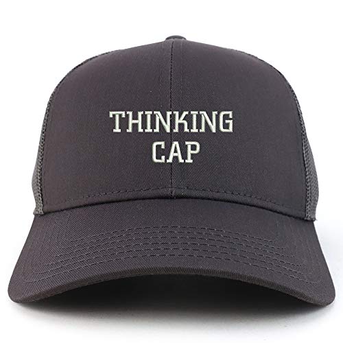 Trendy Apparel Shop Thinking Cap Structured High Profile Trucker Cap