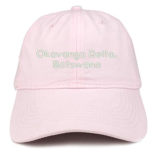 Trendy Apparel Shop Okavango Delta Botswana Embroidered Cotton Dad Hat