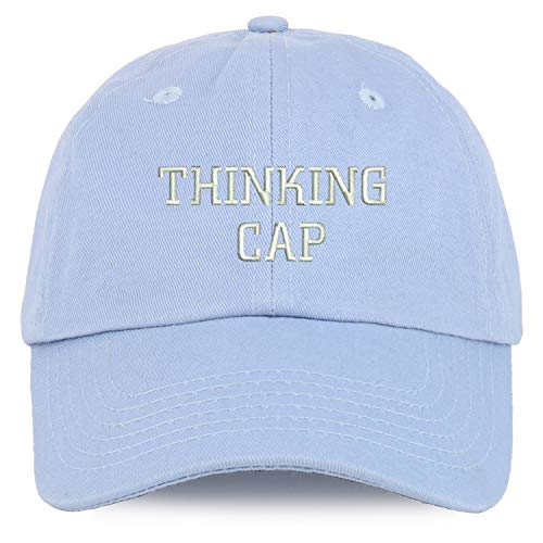 Trendy Apparel Shop Youth Thinking Cap Unstructured Cotton Baseball Cap