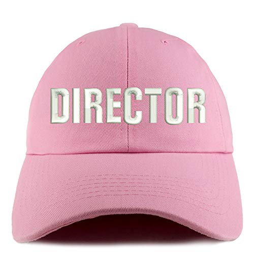 Trendy Apparel Shop Director Embroidered Solid Adjustable Unstructured Dad Hat