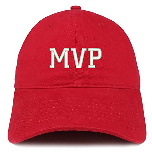 Trendy Apparel Shop MVP Embroidered Unstructured Cotton Dad Hat