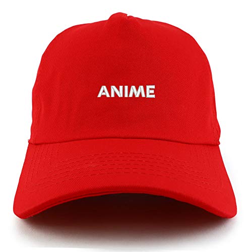 Trendy Apparel Shop Anime Cotton Unstructured 5 Panel Dad Baseball Cap