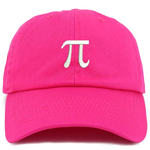 Trendy Apparel Shop Youth Sized Pi Math Symbol Embroidered Adjustable Unstructured Baseball Cap