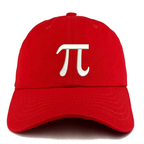 Trendy Apparel Shop Pi Day Symbol Solid Adjustable Unstructured Dad Hat