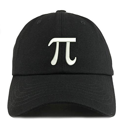 Trendy Apparel Shop Pi Day Symbol Solid Adjustable Unstructured Dad Hat