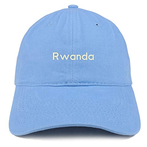 Trendy Apparel Shop Rwanda Embroidered Cotton Unstructured Dad Hat