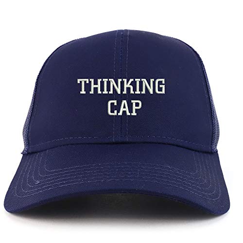 Trendy Apparel Shop Thinking Cap Structured High Profile Trucker Cap