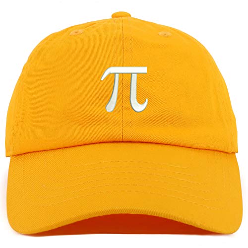 Trendy Apparel Shop Youth Sized Pi Math Symbol Embroidered Adjustable Unstructured Baseball Cap