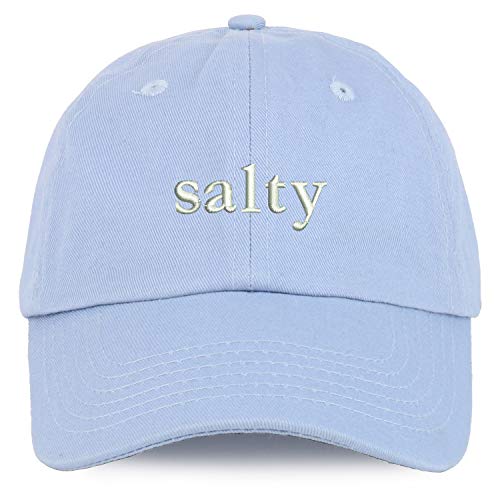 Trendy Apparel Shop Youth Salty Embroidered Unstructured Cotton Baseball Cap