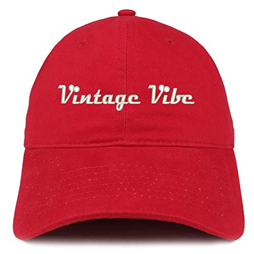 Trendy Apparel Shop Vintage Vibe Embroidered Unstructured Cotton Dad Hat