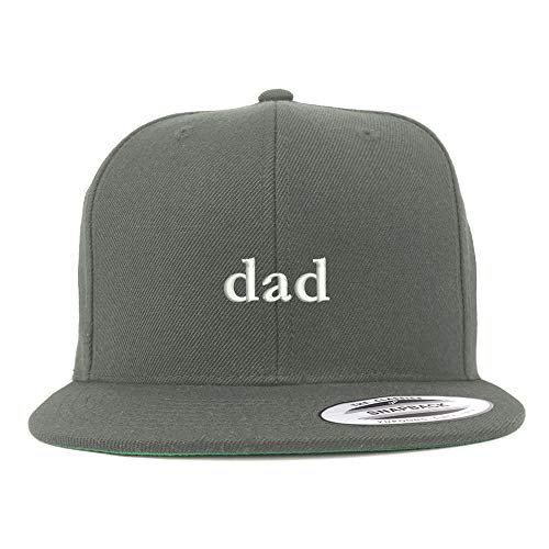 Trendy Apparel Shop Flexfit Dad Small Case Embroidered Structured Flatbill Snapback Cap