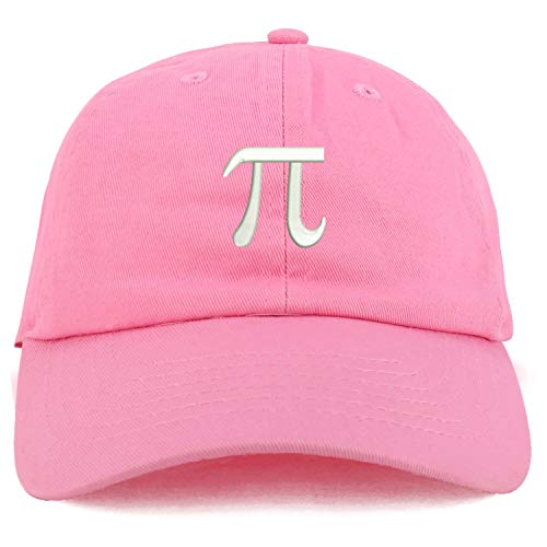 Trendy Apparel Shop Youth Sized Pi Math Symbol Embroidered Adjustable Unstructured Baseball Cap