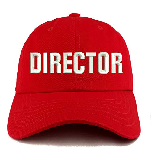 Trendy Apparel Shop Director Embroidered Solid Adjustable Unstructured Dad Hat