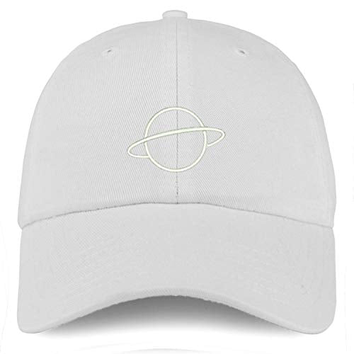 Trendy Apparel Shop Youth Planet Adjustable Unstructured Cotton Baseball Cap