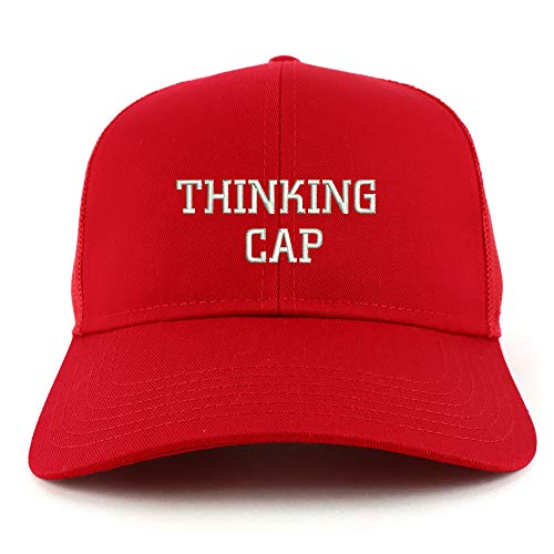 Trendy Apparel Shop Thinking Cap Structured High Profile Trucker Cap