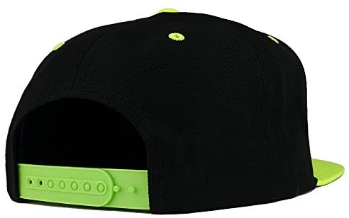 Trendy Apparel Shop Flexfit Brand Premium Two Tone Classic Flatbill Snapback Cap