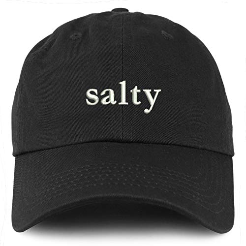 Trendy Apparel Shop Youth Salty Embroidered Unstructured Cotton Baseball Cap