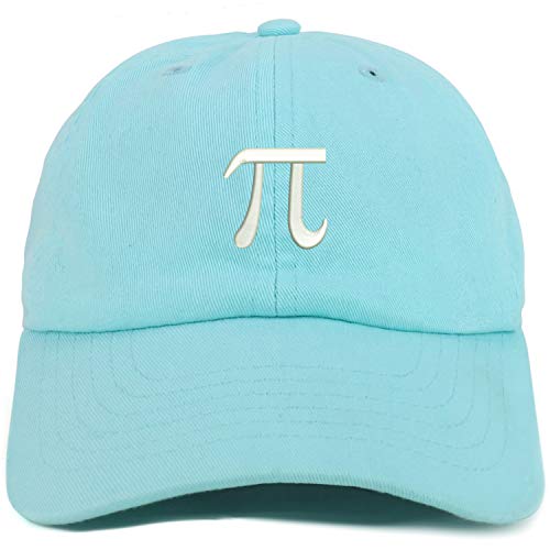 Trendy Apparel Shop Youth Sized Pi Math Symbol Embroidered Adjustable Unstructured Baseball Cap