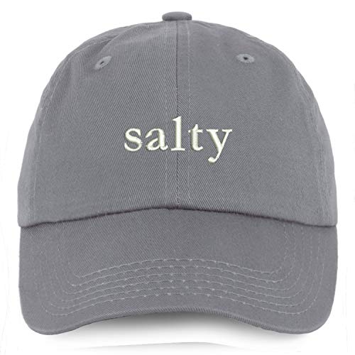 Trendy Apparel Shop Youth Salty Embroidered Unstructured Cotton Baseball Cap