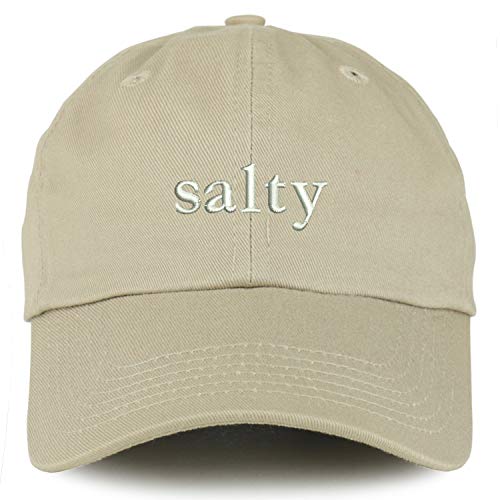 Trendy Apparel Shop Youth Salty Embroidered Unstructured Cotton Baseball Cap