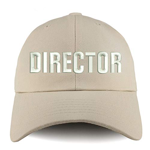 Trendy Apparel Shop Director Embroidered Solid Adjustable Unstructured Dad Hat