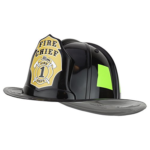 Trendy Apparel Shop Youth Size Junior Fire FD Adjustable Costume Helmet