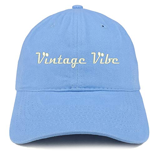 Trendy Apparel Shop Vintage Vibe Embroidered Unstructured Cotton Dad Hat