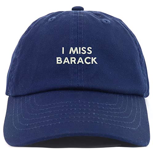 Trendy Apparel Shop Youth I Miss Barack Adjustable Soft Crown Baseball Cap