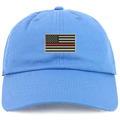 Trendy Apparel Shop Youth USA TRL Flag Adjustable Soft Crown Baseball Cap