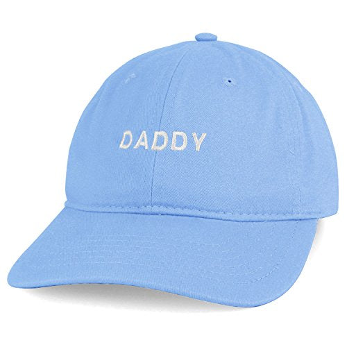 Trendy Apparel Shop Daddy Embroidered Low Profile Cotton Cap Dad Hat