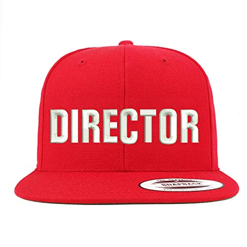 Trendy Apparel Shop Director Structured Flatbill Snapback Cap