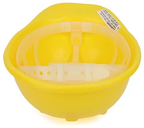 Trendy Apparel Shop Youth Size Construction Worker's Helmet with Assorted Stickers - YELLOW