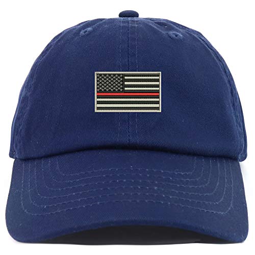 Trendy Apparel Shop Youth USA TRL Flag Adjustable Soft Crown Baseball Cap