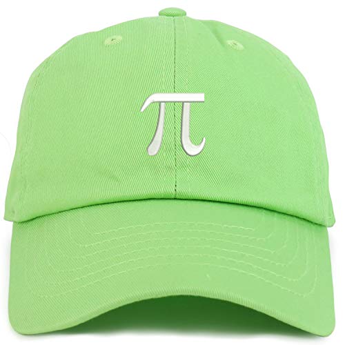 Trendy Apparel Shop Youth Sized Pi Math Symbol Embroidered Adjustable Unstructured Baseball Cap