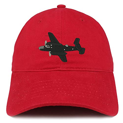 Trendy Apparel Shop Warbirds Plane Embroidered Unstructured Cotton Dad Hat