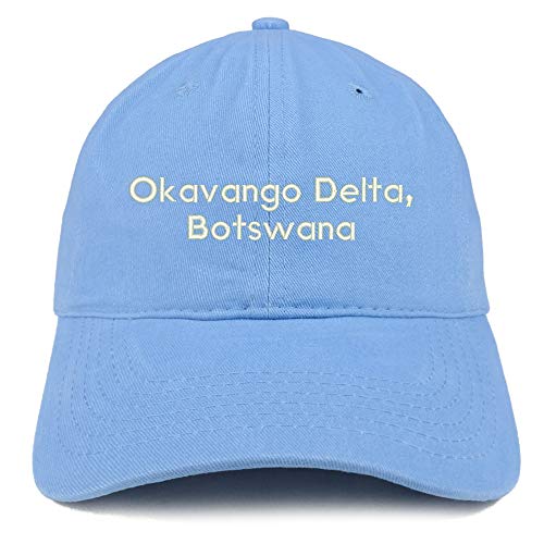 Trendy Apparel Shop Okavango Delta Botswana Embroidered Cotton Dad Hat