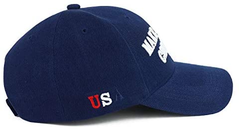 Trendy Apparel Shop 3D Make America Great Again USA Flag Side Embroidered Cap