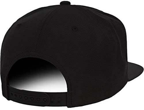 Trendy Apparel Shop Classy Embroidered Flat Brim Classic Snapback Cap