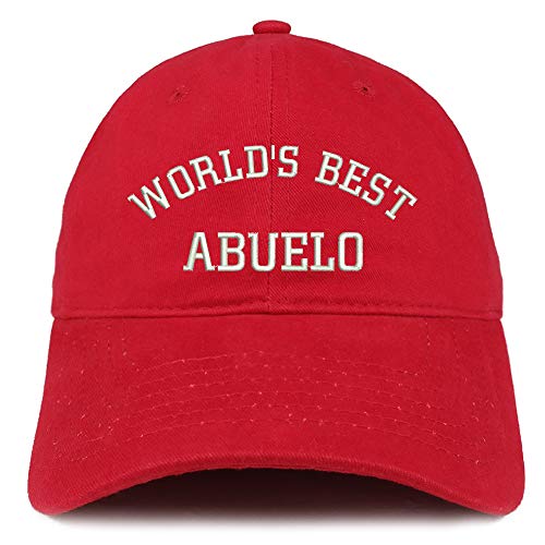 Trendy Apparel Shop World's Best Abuelo Embroidered Soft Brushed Cotton Cap